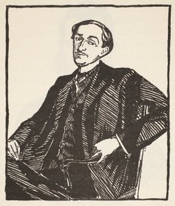 Maurice Barres, kopie door Boris Mestchersky, illustratie uit 
